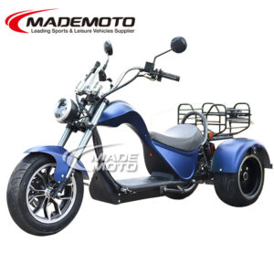 4000W Electric 3 Wheels Electric Chopper Citycoco Scooter On Dual Motor Driving And Patent Protected Swing